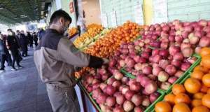 گرانی در بازار میوه و سبزیجات