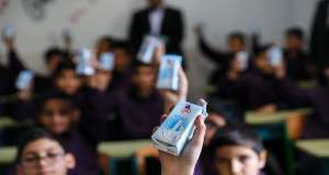 توزیع شیرمدارس به کجا رسید؟