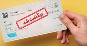 محرومیت‌های تعلیق شده اعتبارسنجی برای چک برگشتی بازگشت
