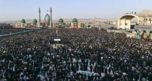 قم در قاب وداع با قائد امت؛ تشییع و بدرقه میلیونی پیکر رهبر شهید