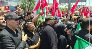حضور مدیرعامل و مدیران ارشد گروه خودروسازی سایپا در آیین تشییع پیکر رهبر شهید/ حضور پررنگ خانواده بزرگ سایپا در مراسم بدرقه رهبر شهید انقلاب