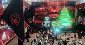برگزاری مراسم بزرگداشت رهبر شهید انقلاب در حسینیه کربلایی‌ها