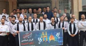 خادمان ایمنی شهر کرج به مرز مهران اعزام شدند