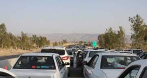 ترافیک در محورهای منتهی به مهران سنگین اما روان است