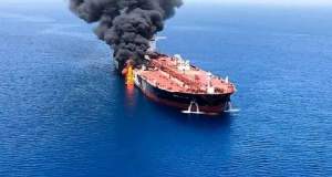گزارش وقوع حادثه دریایی در تنگه هرمز