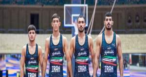 یک مدال طلا دستاورد کشتی فرنگی ایران در چهار وزن دوم قهرمانی جهان